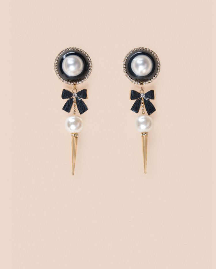 Pendientes Love Noir