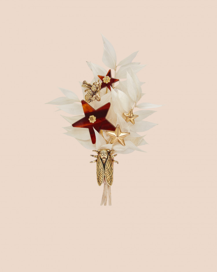 Boutonnière Tropical Star