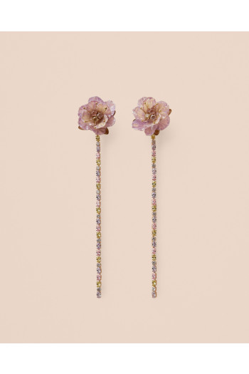 Pendientes Strass Violet Soul